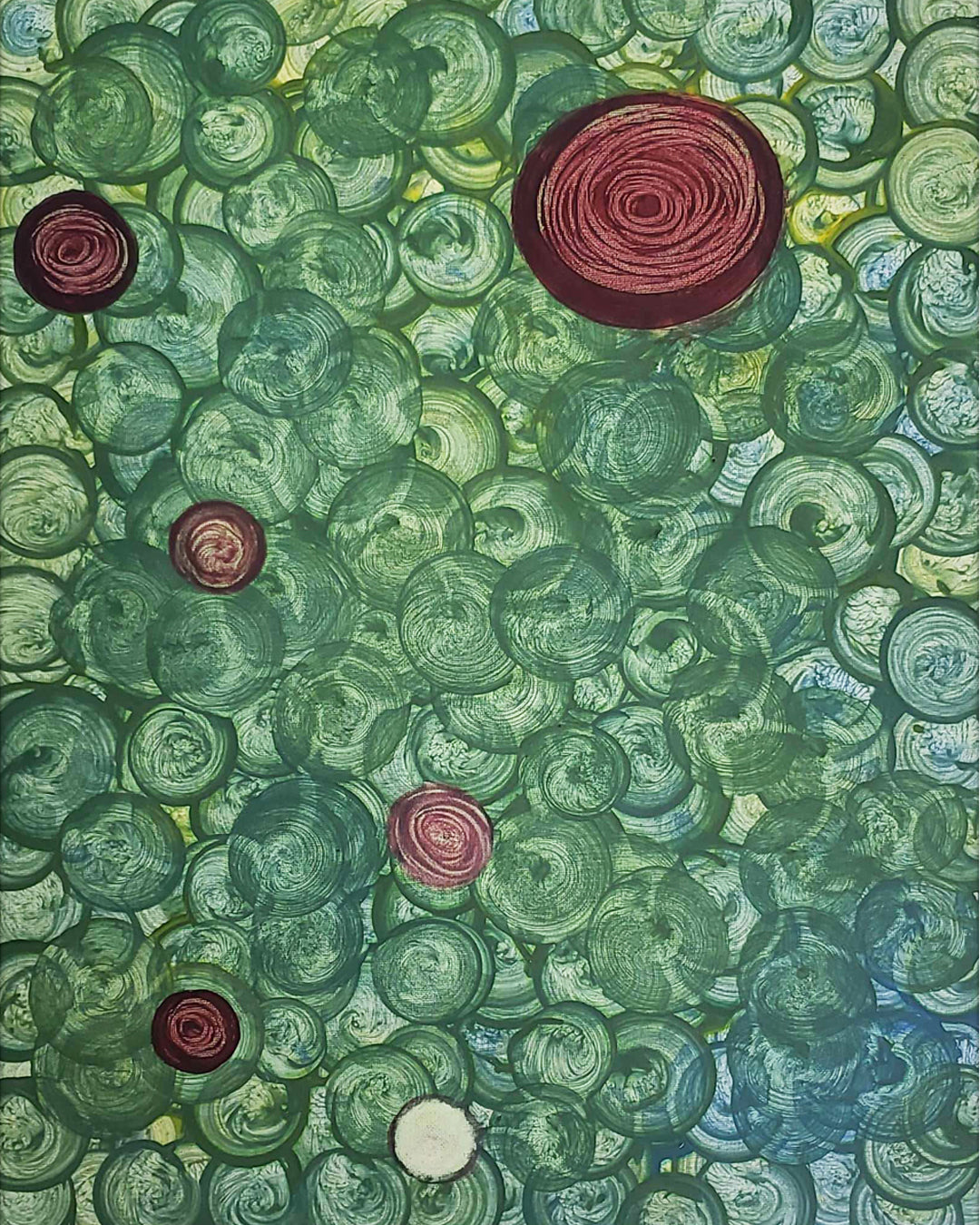 Bosque Perdido, 2022, 16x20in (40.64x50.8cm) (1.33x1.67ft)