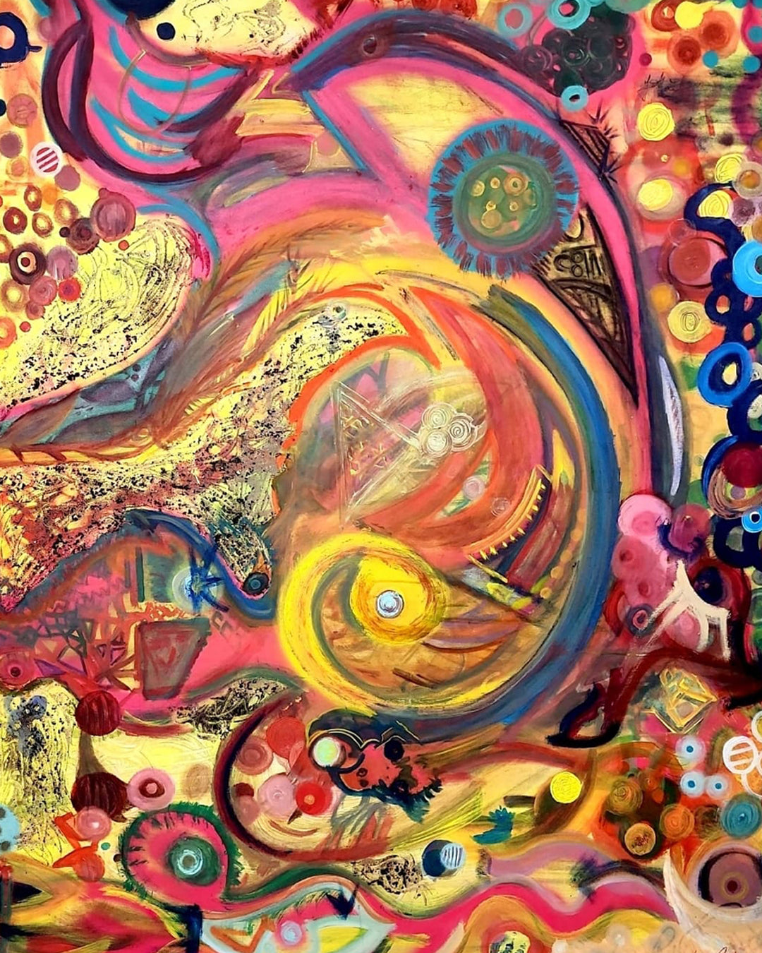 Imponente, 2022, 43x60in (109.22x152.4cm) (3.58x5.00ft)