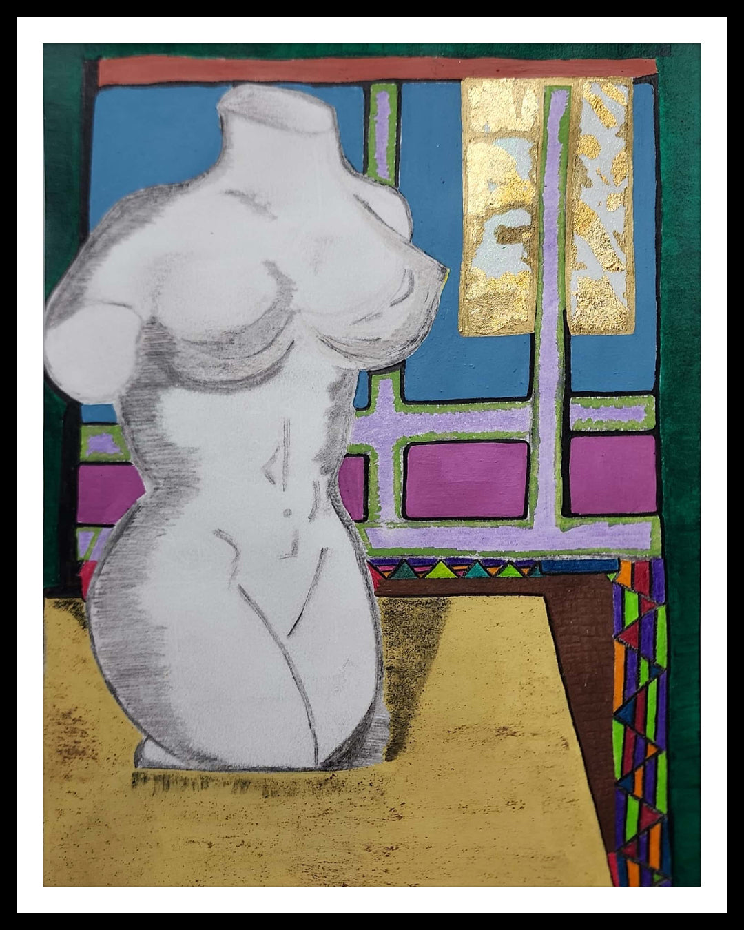 Body, 2022, 9x12in (22.86x30.48cm) (0.75x1.00ft)