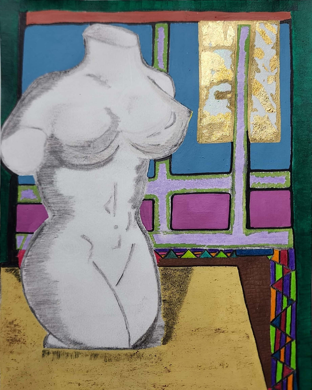 Body, 2022, 9x12in (22.86x30.48cm) (0.75x1.00ft)