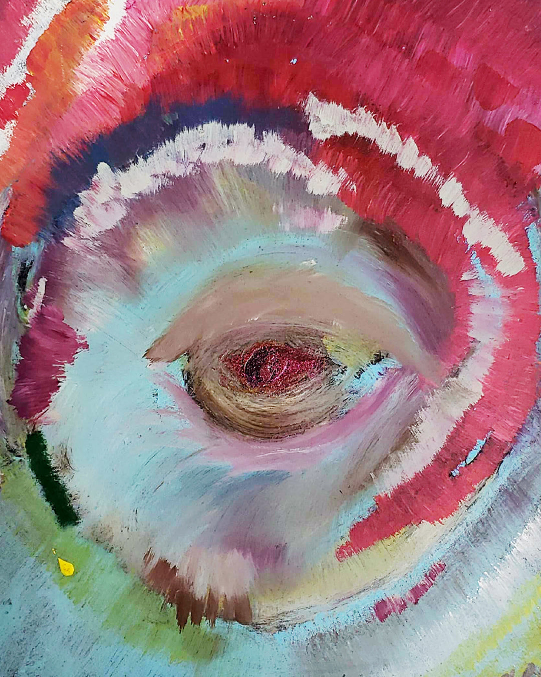 El Ojo, al 3ro, 2022, 16x20in (40.64x50.8cm) (1.33x1.67ft)