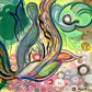 Escápate, 2022, 30x40in (76.2x101.6cm) (2.5x3.33ft)